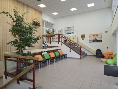 Vstupní hala školy Wilsonova